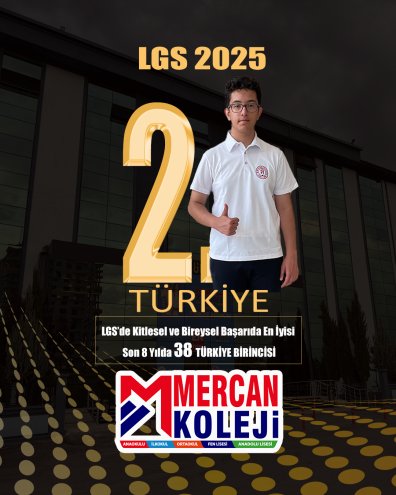 MERCANDA BAŞARI GELENEKTİR.LGS’de kitlesel ve bireysel başarıda en iyi okul Mercan Koleji